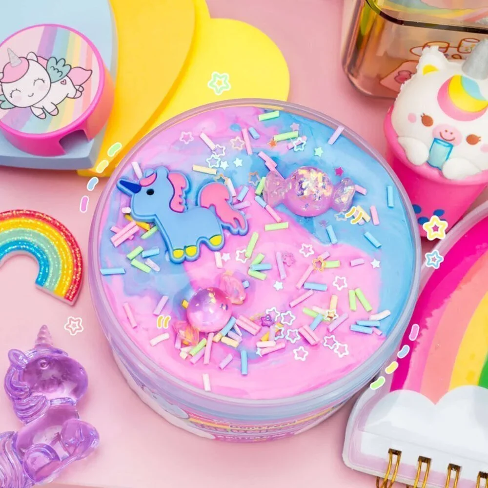Don't Feed the Unicorns Butter Slime